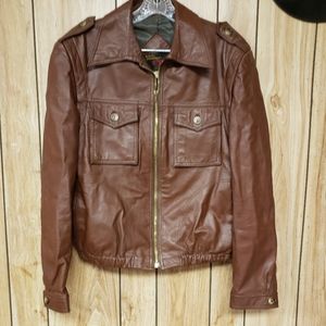 Fantastic International Brown Leather Jacket